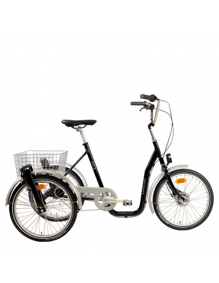 Trehjuling Monark 20 tum med 2 hjul bak