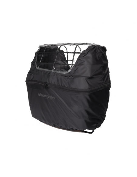 Regnskydd rainy duo svart med fönster för bla. duo korg