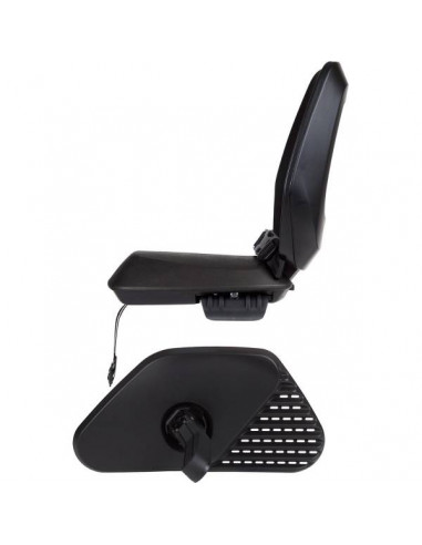 Barnsits one junior pakethållarefäste svart bobike