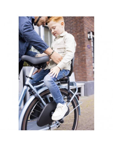 Barnsits one junior pakethållarefäste svart bobike