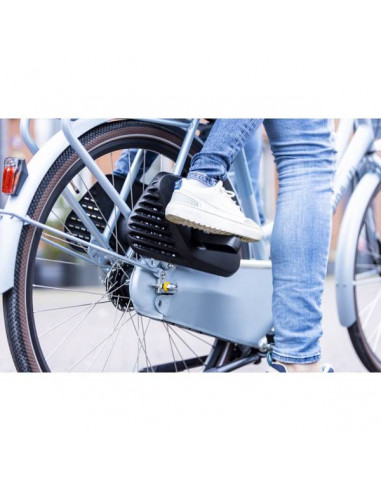 Barnsits one junior pakethållarefäste svart bobike