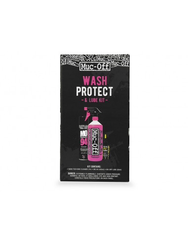 Wash, protect and dry Lube kit muc-off