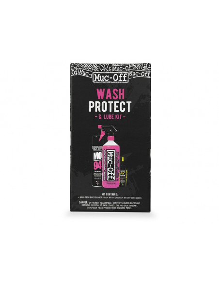 Wash, protect and dry Lube kit muc-off