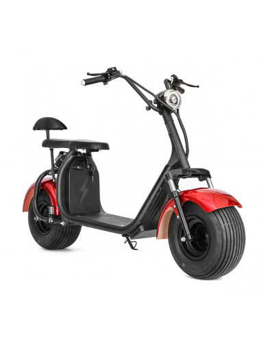 Fatscooter 2-sits röd - 2024