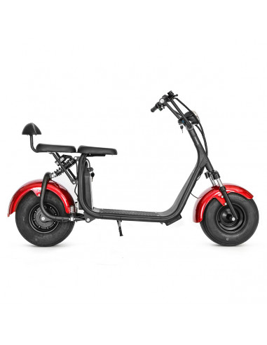 Fatscooter 2-sits röd - 2024