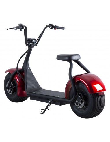 Fatscooter 1-sits röd - 2024