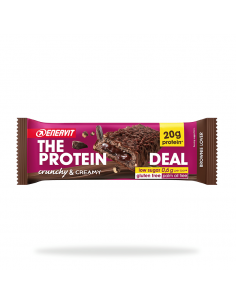 Protein bar deal crunchy och creamy brownie 55 gram enervit