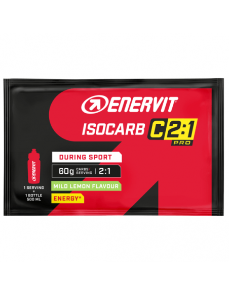 C2:1 isocarb mild lemon 65 gram portionspåse enervit