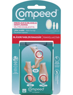 Compeed skavsårsplåster mix 5-pack