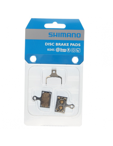 Skivbromsbelägg k04s-mx metall shimano
