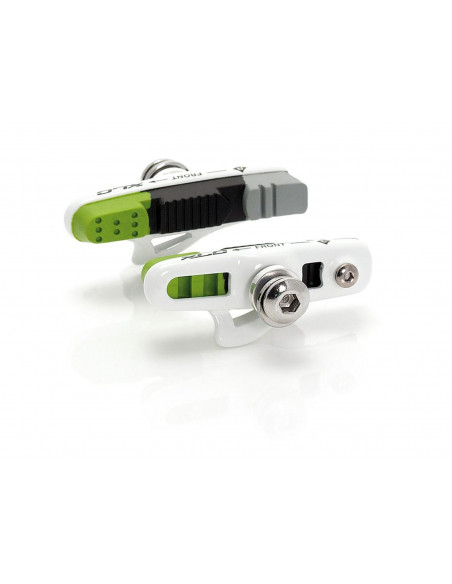 Bromsklotsar v-broms 55 mm gängade all weather compound utbytningsbara 2 par xlc