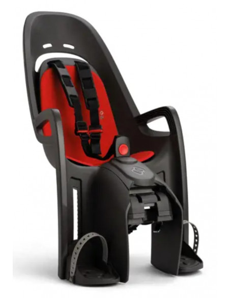 Barnsits zenit grå/röd pakethållare fäste hamax