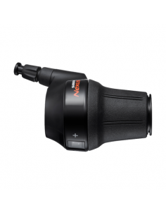 Växelreglage 5-v nexus med gummibälg svart shimano