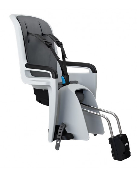 Barnsits ridealong 2 ljusgrå ställbar med ramfäste thule