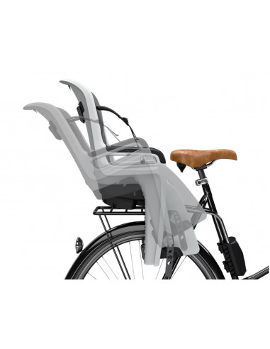 Barnsits ridealong 2 ljusgrå ställbar med ramfäste thule