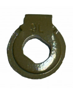 Fixeringsbricka 9l vänster ljusbrun shimano