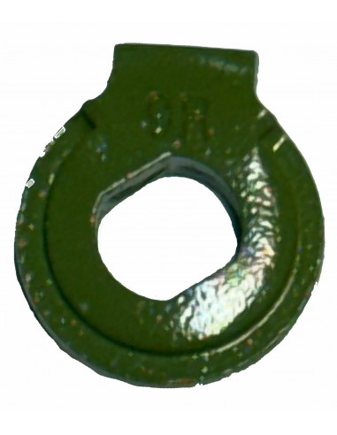 Fixeringsbricka 9r höger ljusgrön shimano