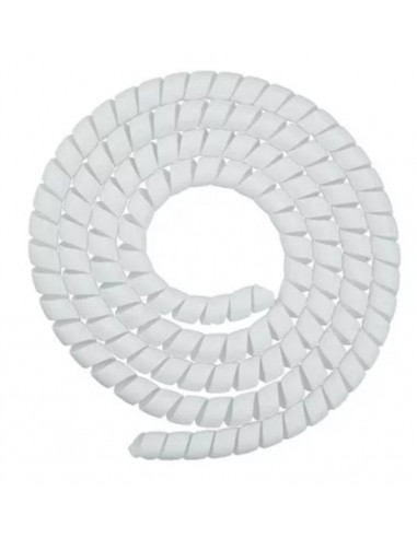 Kabelspiral / samlare vit 1 meter