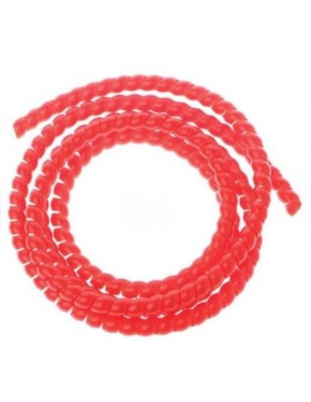 Kabelspiral / samlare röd 1 meter