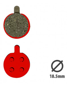 Bromsbelägg typ e för bla. xiaomi 1s/essential/pro/pro 2 mfl. keramiska