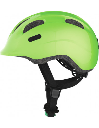 Hjälm smiley 2.0 45-50 cm grön med grönt spänne abus