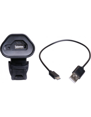 Framlampa subra plus 1600 lumen uppladdningsbar abus