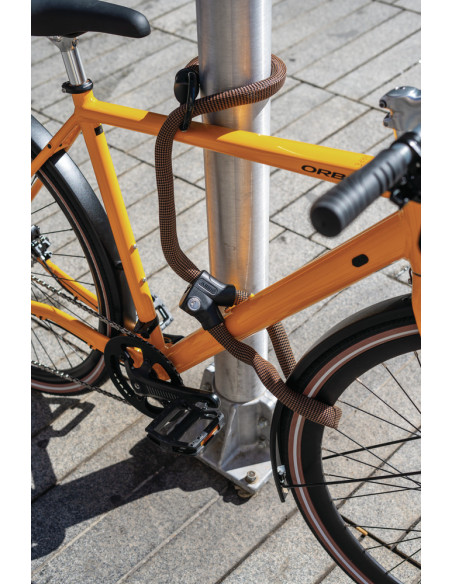 Låskätting infinity loop svart 140 cm abus