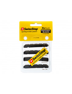 Bromsgummi för v-broms 70 mm 2 par för aluminium fälg swissstop