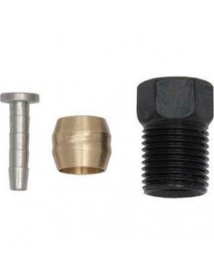 Anslutningsskruv br-m985 för skivbromsslang sm-bh90 med oliv + ändstift shimano