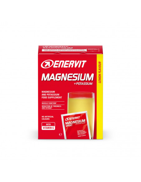 Magnesium sport 15 gram portionspåse citron 60 ml enervit