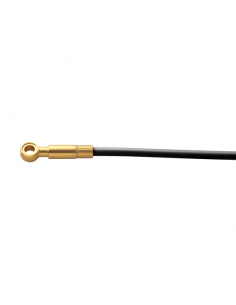 Skivbromsslangsats sm-bh90-sbls 2,0 meter banjo svart shimano