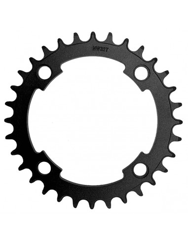 Kedjedrev 32-t 1/2x3/32 elcykel 4-bult 104 mm bcd104 aluminium m-wave