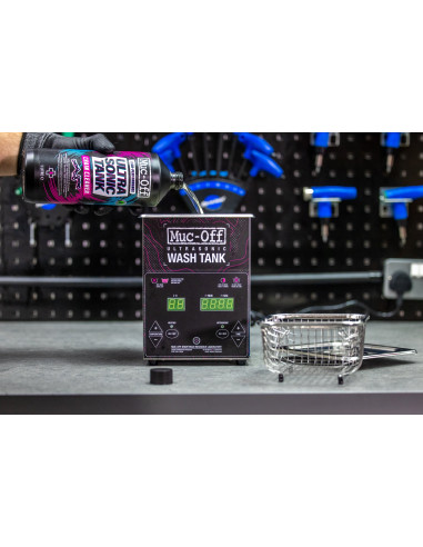 Ultrasonic behandling av ny kedja muc-off