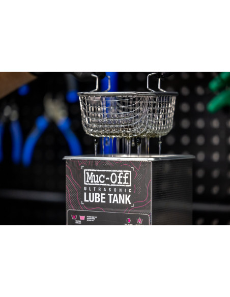 Ultrasonic behandling av använd kedja muc-off