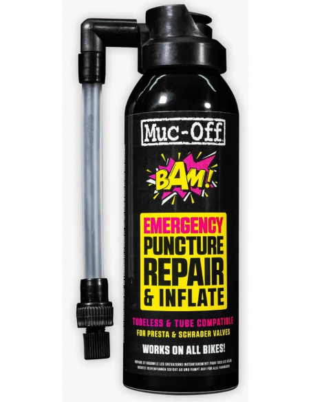 Punkteringsspray b.a.m. bottle air magic 125 ml muc-off