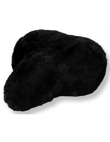 Äkta fårskinn sadelöverdrag x-bred