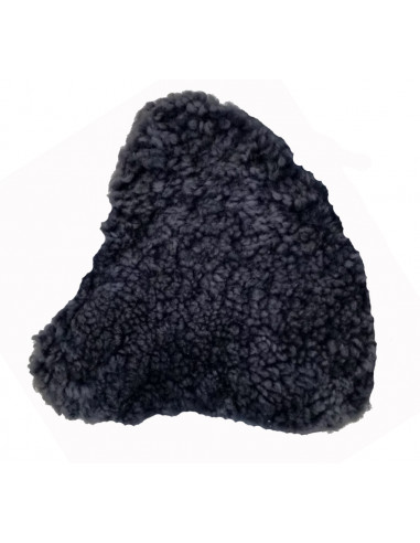 Äkta fårskinn sadelöverdrag x-bred