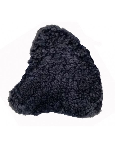 Äkta fårskinn sadelöverdrag x-bred