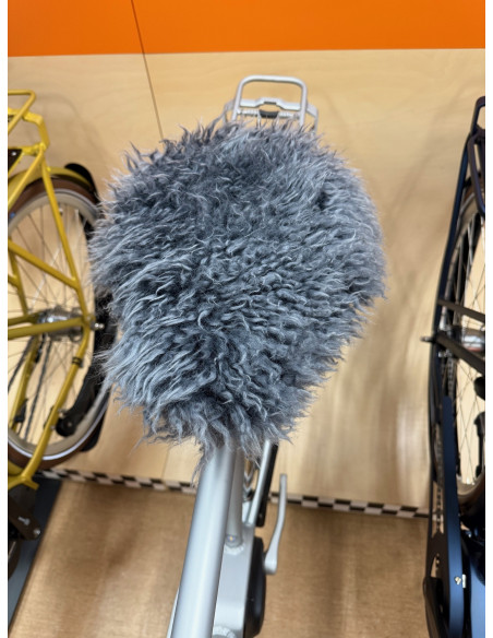 Äkta fårskinn sadelöverdrag x-bred