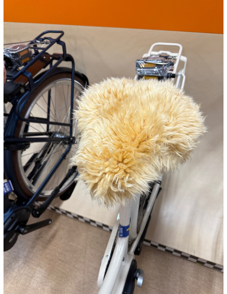 Äkta fårskinn sadelöverdrag x-bred