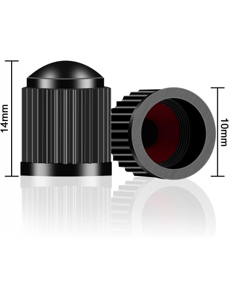 Ventilhatt bilventil svart