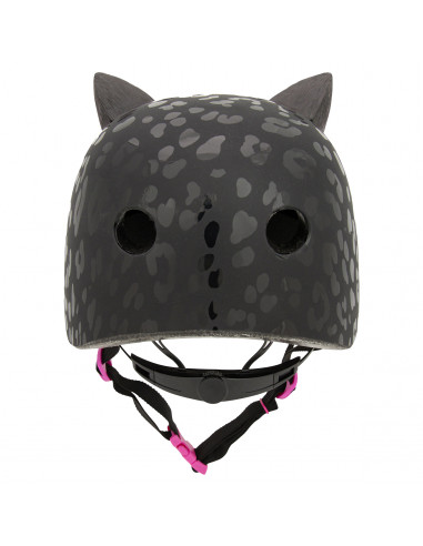 Hjälm fs 8.1 54-58 cm svart katt krash