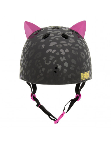 Hjälm fs 8.1 54-58 cm svart katt krash