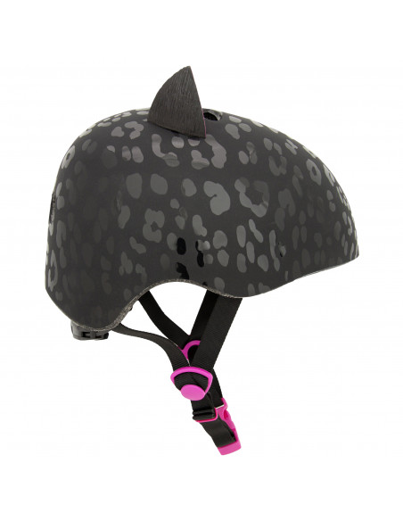 Hjälm fs 8.1 54-58 cm svart katt krash