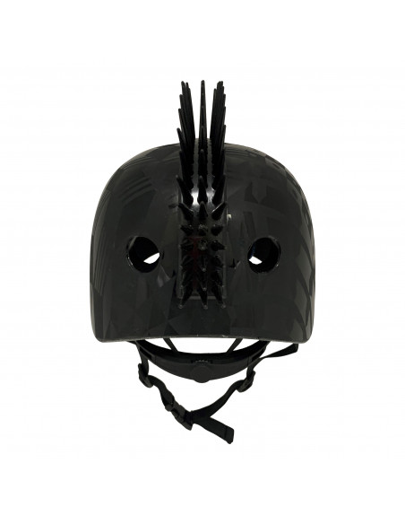 Hjälm fs 8.1 54-58 cm svart tuppkam krash