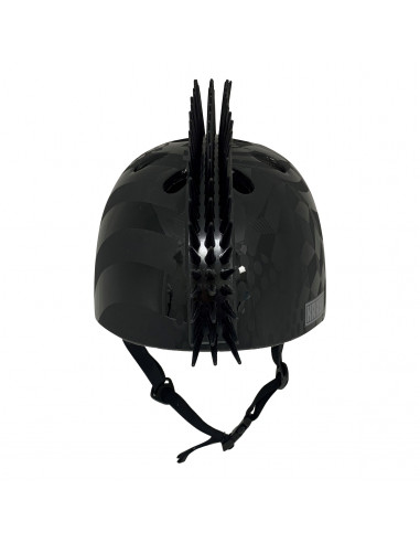 Hjälm fs 8.1 54-58 cm svart tuppkam krash