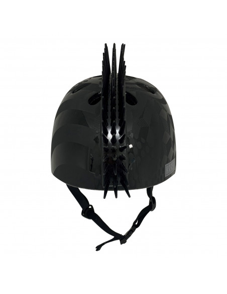 Hjälm fs 8.1 54-58 cm svart tuppkam krash