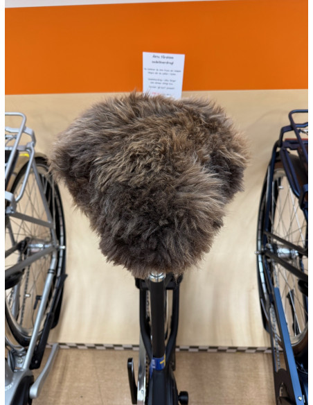 Äkta fårskinn sadelöverdrag x-bred