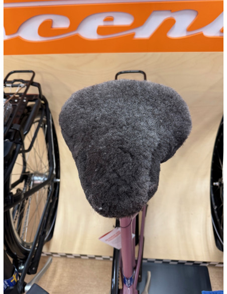 Äkta fårskinn sadelöverdrag x-bred