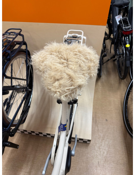 Äkta fårskinn sadelöverdrag x-bred